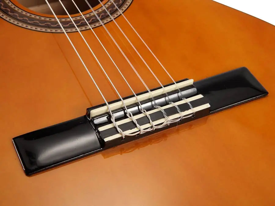 Valencia Series 100 klassieke gitaar pakket: 3/4 gitaar met gigbag en clip tuner - Miremi