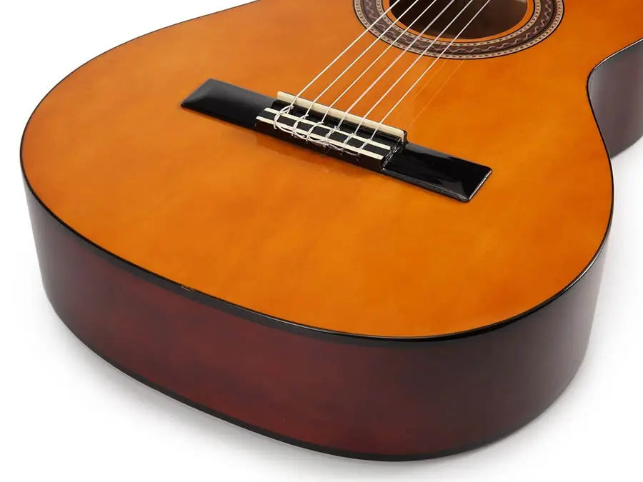 Valencia Series 100 klassieke gitaar pakket: 3/4 gitaar met gigbag en clip tuner - Miremi