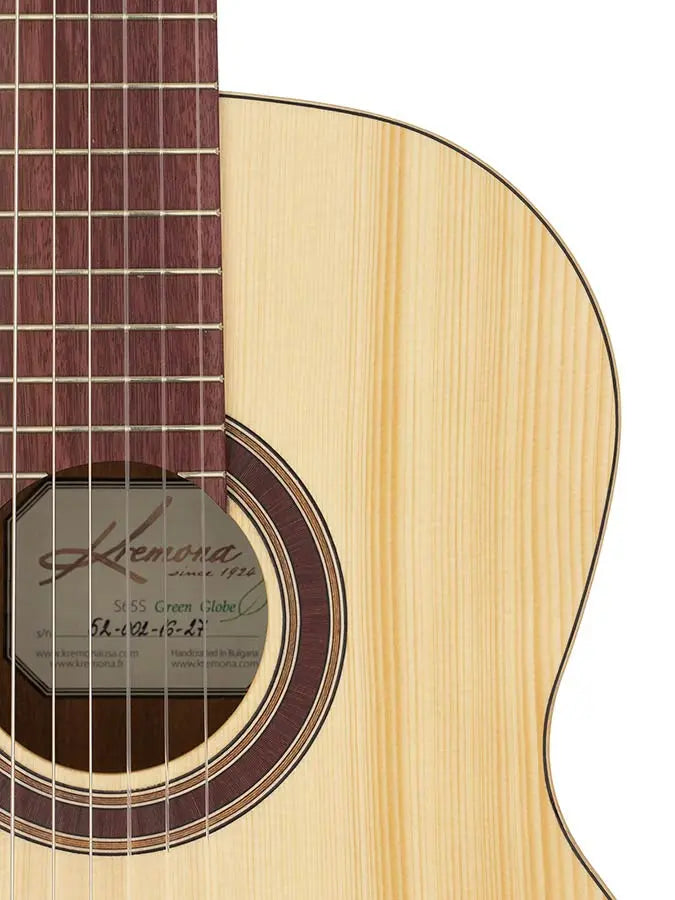 Kremona Green Globe classic guitar solid spruce and sapele - Miremi