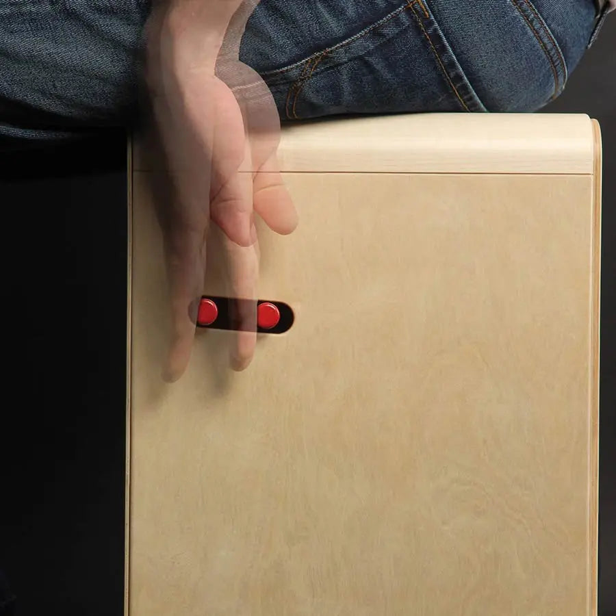 Cajon CaSela Pro – Dark Nut met Snare Aan/Uit Mechanisme - Miremi