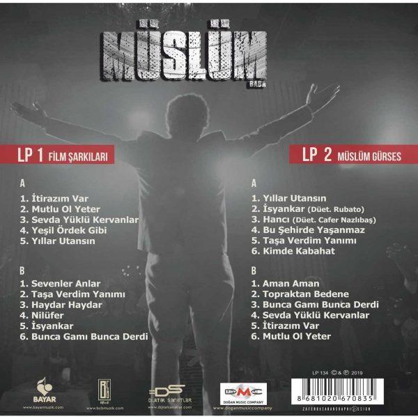 Müslüm Gürses & Timucin Esen – Film Müzikleri (2 LP’s) Müslüm Baba Filim Müzikleri (2 Lp) Lp