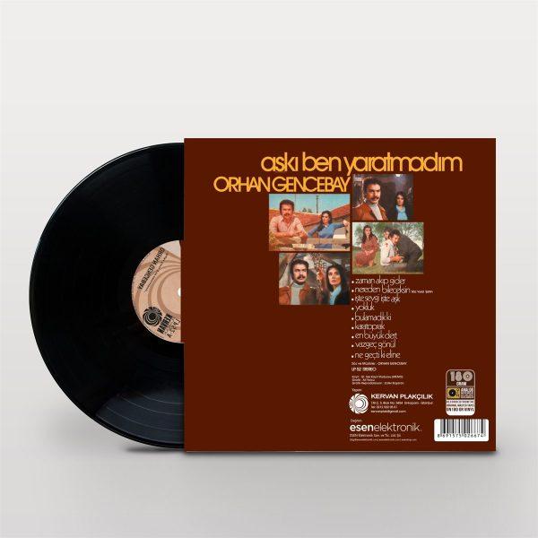 Orhan Gencebay – Aşkı Ben Yaratmadım (LP) Orhan Gencebay