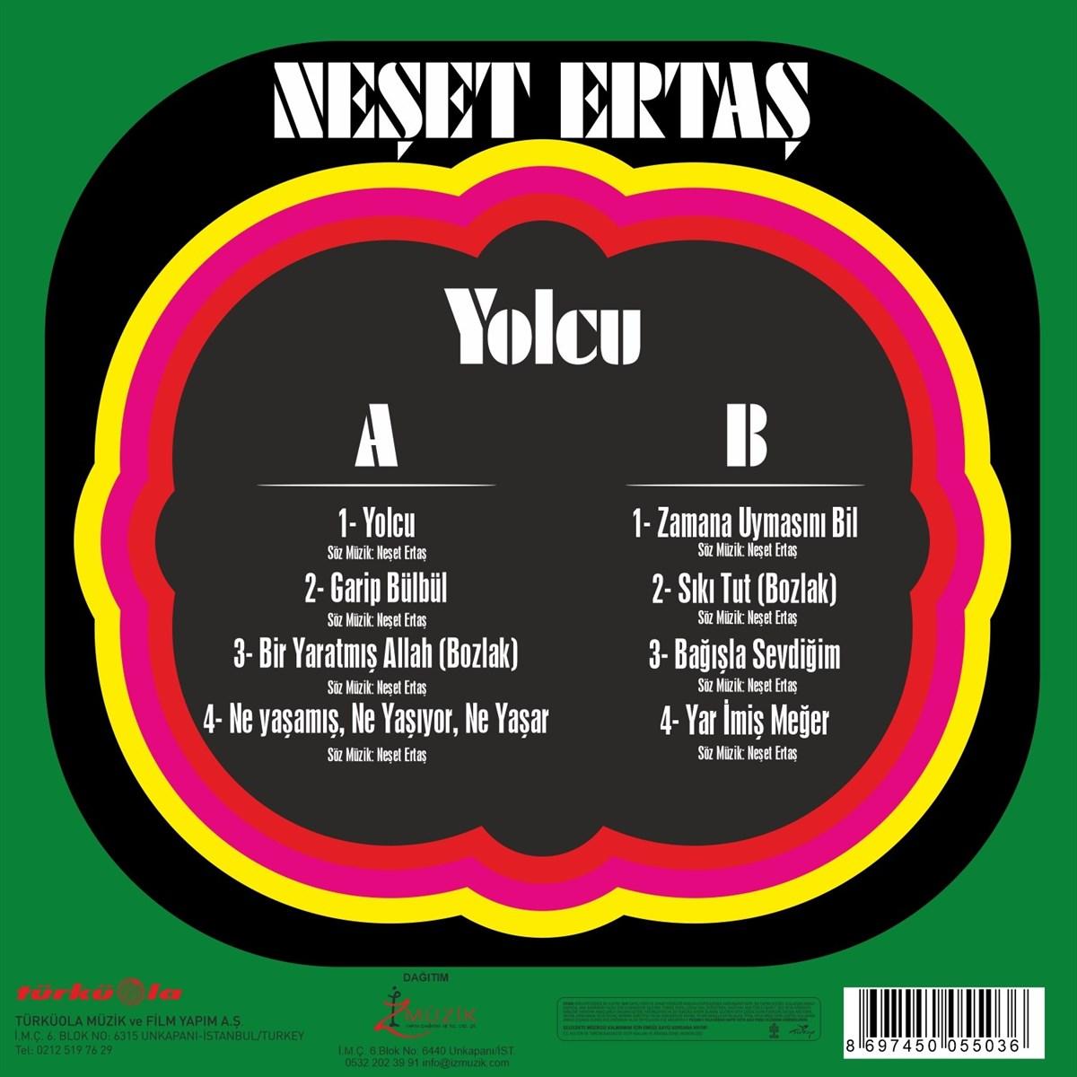Neşet Ertaş - Yolcu Lp Neşet Ertaş