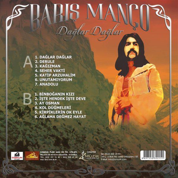 Barış Manço – Daglar Daglar (LP) Baris Manço
