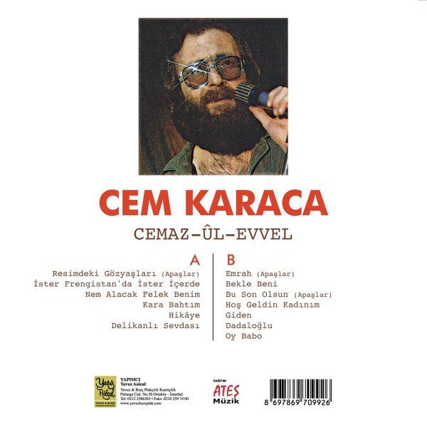 Cem Karaca - Cemaz Ül Evvel Lp Cem Karaca