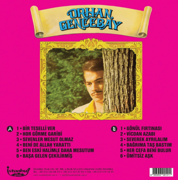 Orhan Gencebay – Bir Teselli Ver (LP) Orhan Gencebay