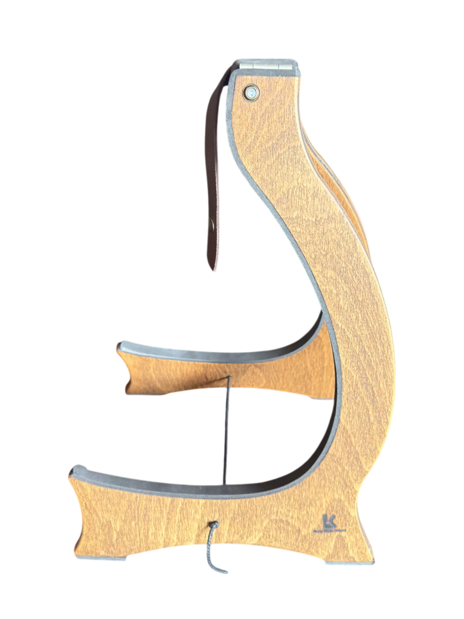 Houten Baglama (Saz) Stand houder – Met Slot - Miremi