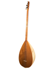 Lange hals Uzun sap bağlama (saz) – Kelebek Klankkast, Canadees (kanada kapak) Sparren Bovenblad, 41 cm Oktay Yilmaz