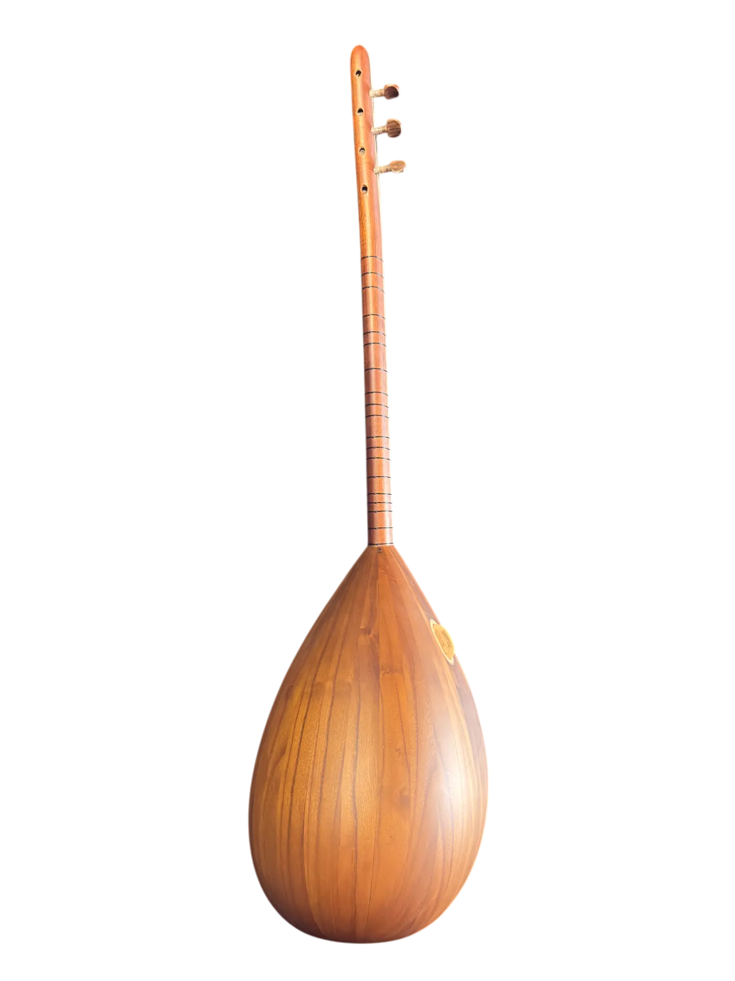 Korte Hals Kisa sap Bağlama (saz)– Ardıç Klankkast, Canadees Sparren Bovenblad, 41cm - Miremi