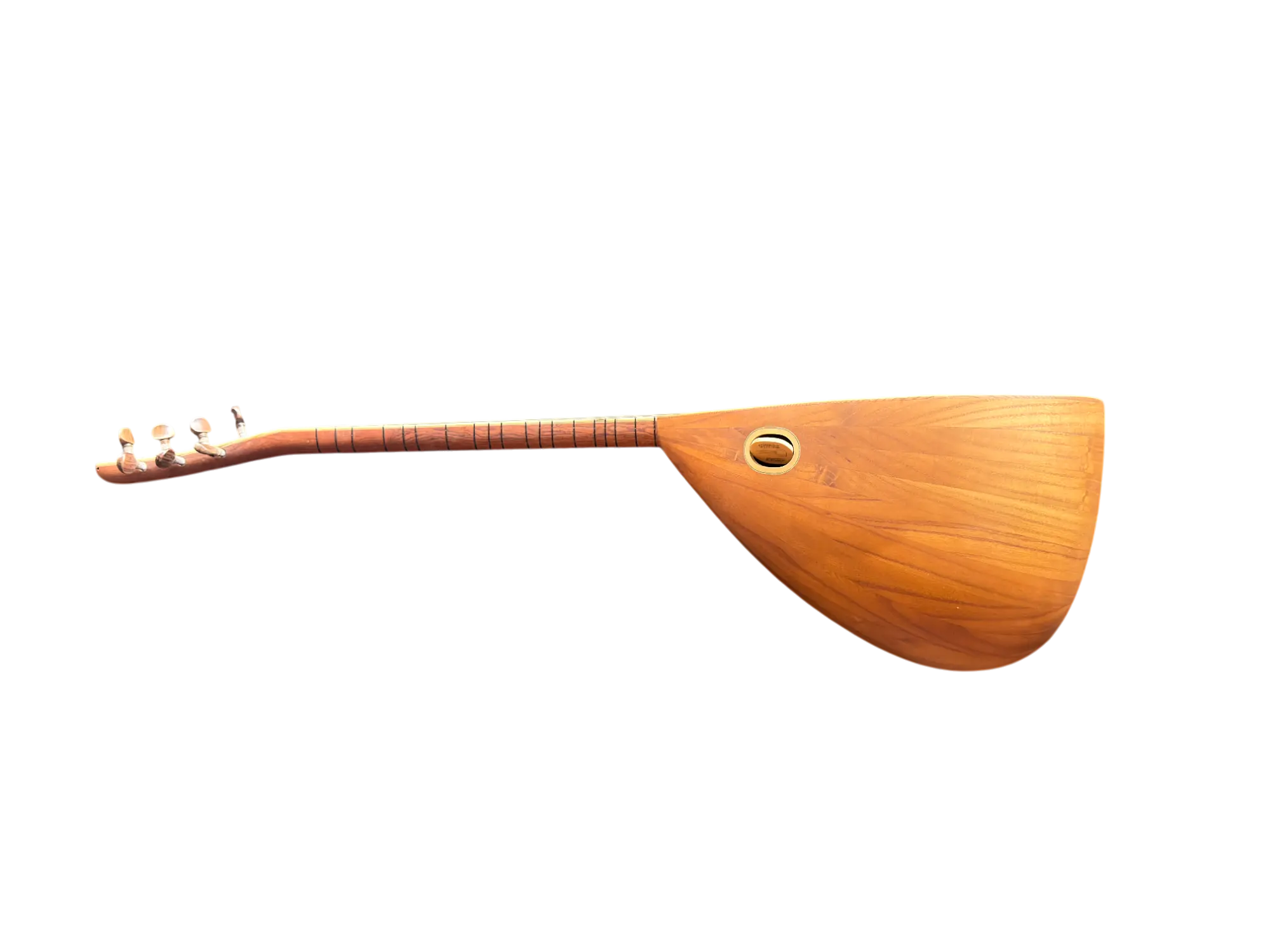 Korte Hals Kisa sap Bağlama (saz)– Ardıç Klankkast, Canadees Sparren Bovenblad, 41cm - Miremi