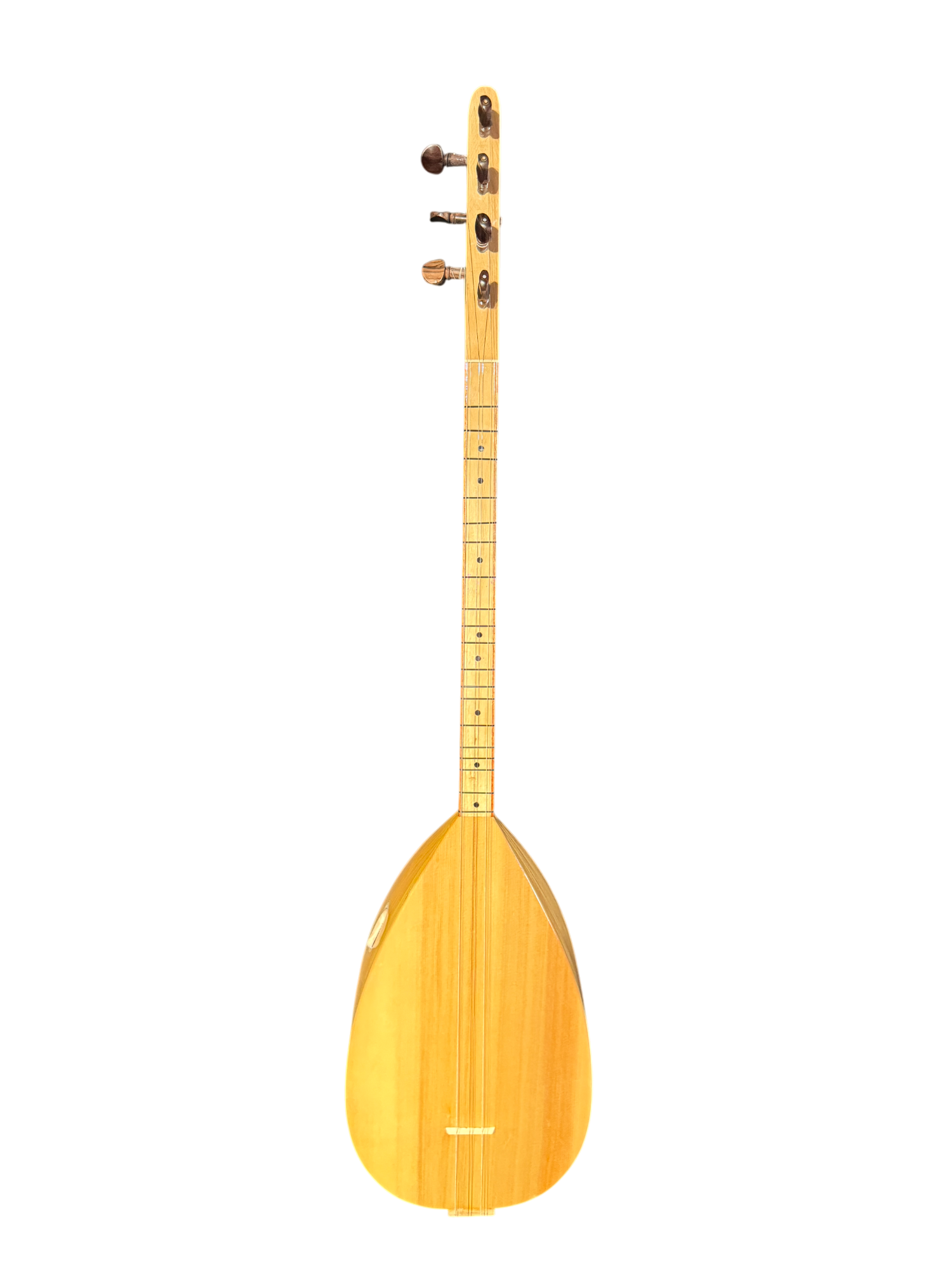 Korte hals Bağlama Saz – Dut Klankkast, Canada Bovenblad, Gürgen Hals – 42 cm Miremi