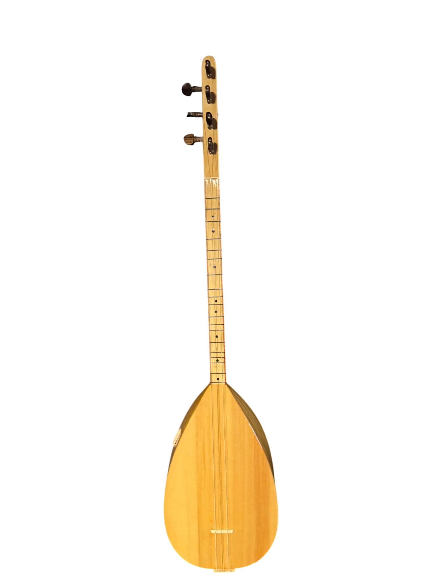 Korte hals Bağlama Saz – Dut Klankkast, Canada Bovenblad, Gürgen Hals – 42 cm - Miremi