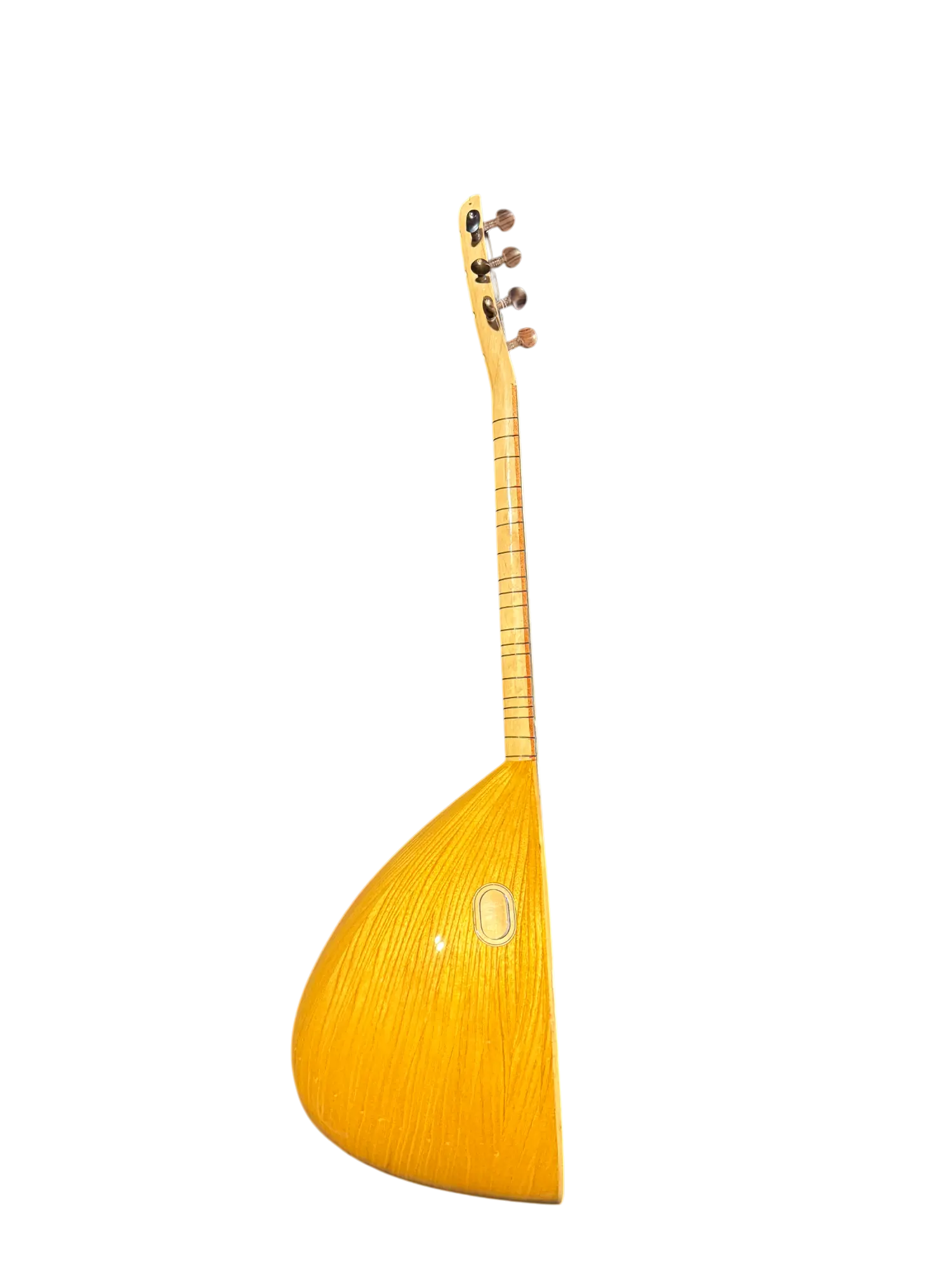 Korte hals Bağlama Saz – Dut Klankkast, Canada Bovenblad, Gürgen Hals – 42 cm - Miremi