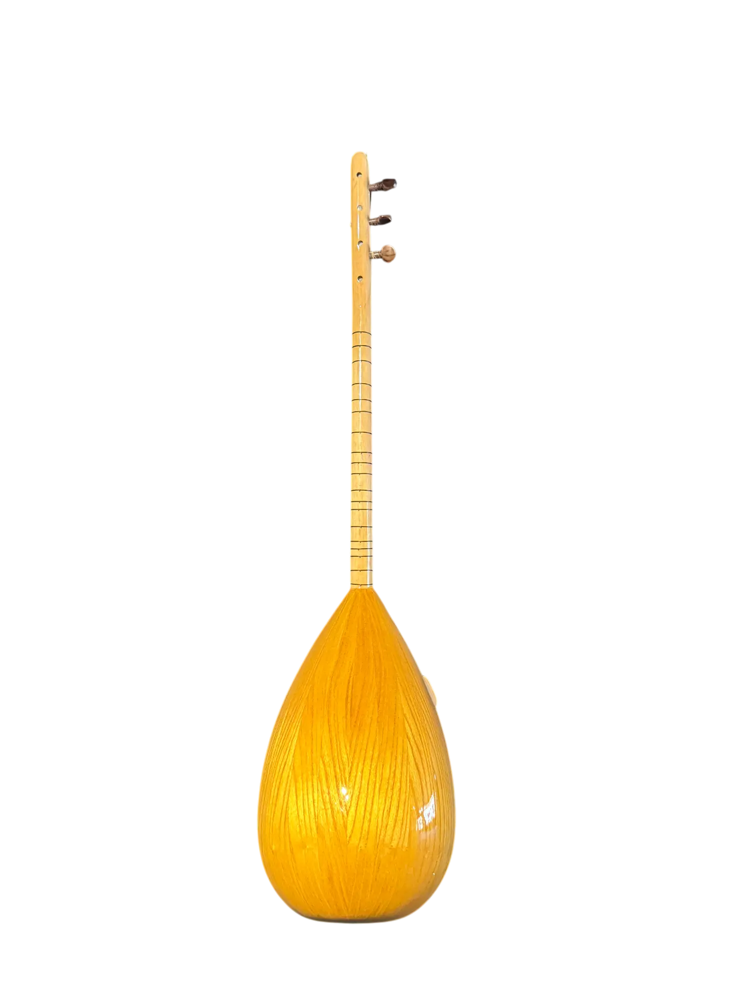 Korte hals Bağlama Saz – Dut Klankkast, Canada Bovenblad, Gürgen Hals – 42 cm - Miremi