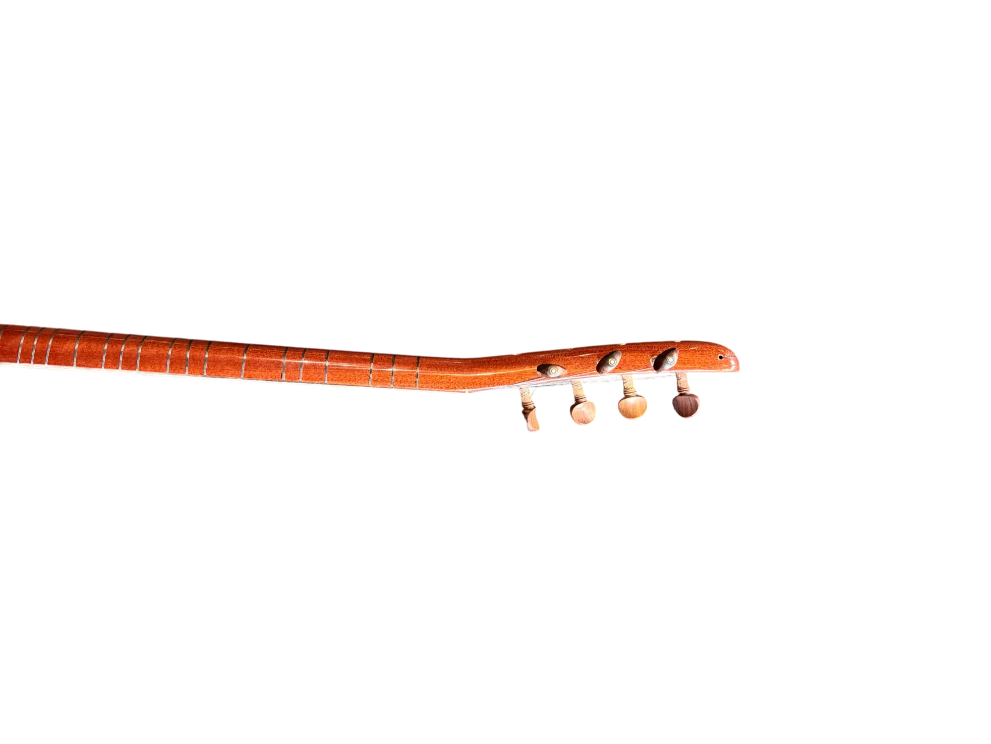 Korte hals Bağlama saz – Maun-Dut Klankkast, Ladin Bovenblad, 39,5 cm - Miremi