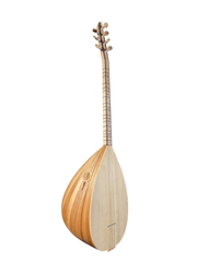 Korte hals Bağlama – Kara Ağaç Klankkast, Ladin Bovenblad – 39,5 cm Oktay Yilmaz