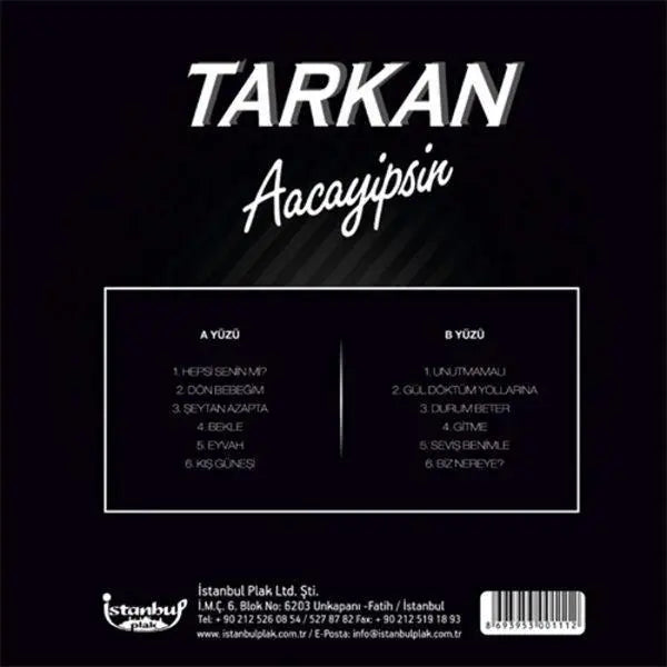 Tarkan – Aacayipsin (LP) - Miremi