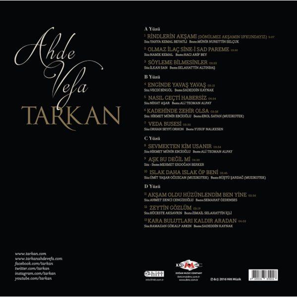 Tarkan – Ahde Vefa (2 LP) Tarkan