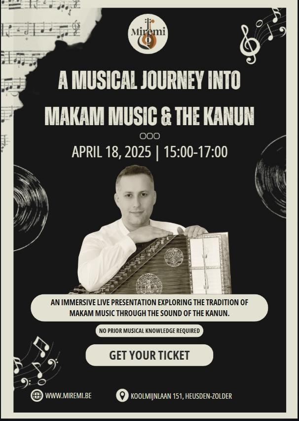 MAKAM müziği ve KANUN'a doğru müzikal bir yolculuk (İNGİLİZCE GEREKLİ!)