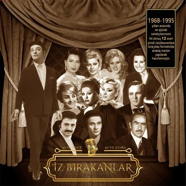İZ BIRAKANLAR – 40 YIL ÖNCE 40 YIL SONRA - PLAK SIFIR LP İZ Birakanlar