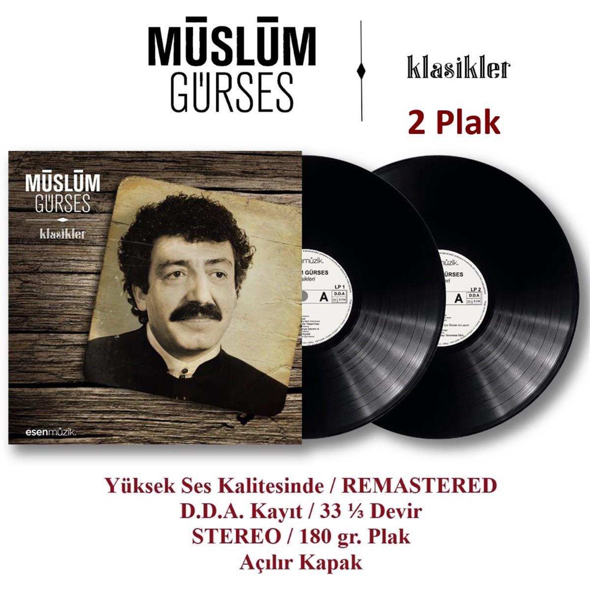Müslüm Gürses – Klasikler (2 LP) Müslüm Gürses