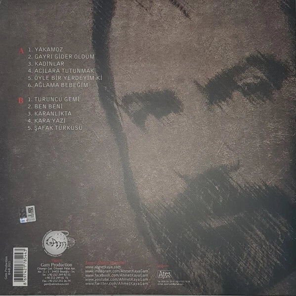 Ahmet Kaya – Yıldızlar ve Yakamoz (LP) Ahmet Kaya