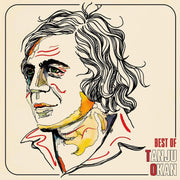 Illustrated album cover of Tanju Okan with "Best Of Tanju Okan" text for Best Of LP record