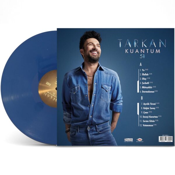 Tarkan – Kuantum 51 (Sınırlı Sayıda Mavi LP) Tarkan